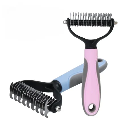 Pet Hair Removal Comb for Cats and Dogs