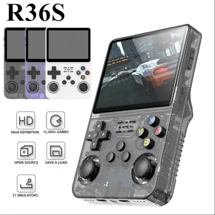 Retro Handheld Game Console with 3.5-Inch IPS Screen