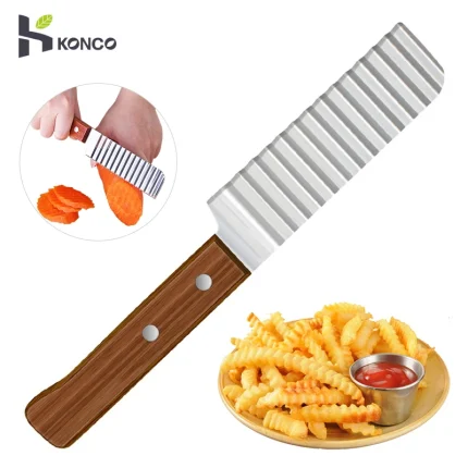 Stainless Steel Wave Potato Cutter for French Fries