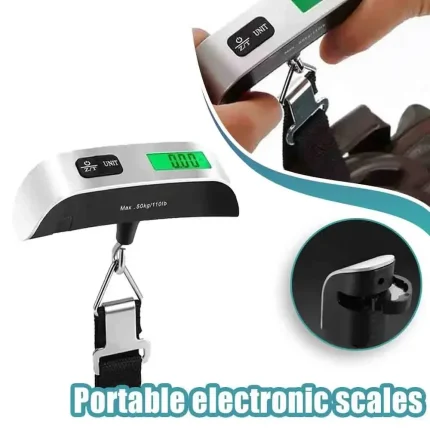 Portable Digital Scale with LCD Display for Travel
