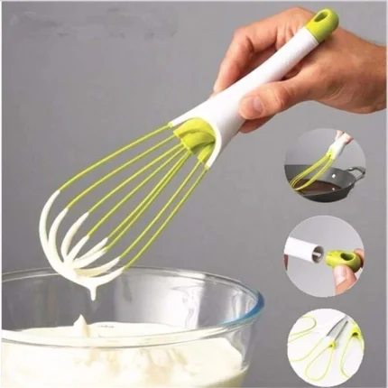 Eco-Friendly Manual Egg Beater Mixer for Baking