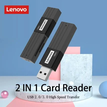 2-in-1 SD Card Reader with USB 3.0 and USB 2.0