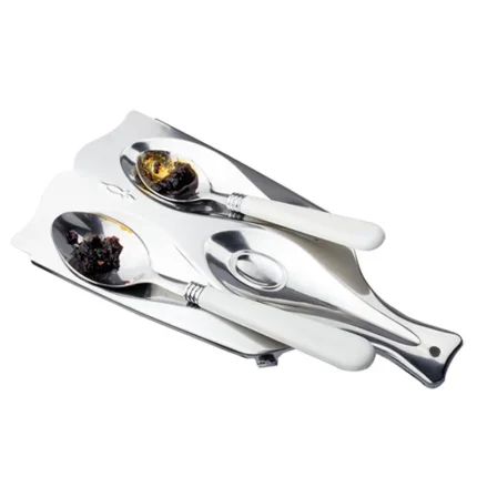Stainless Steel Spoon Rest for Kitchen Utensils