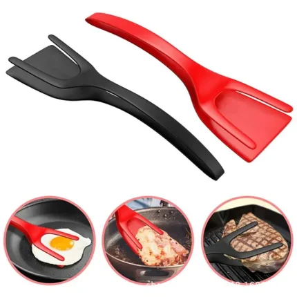 Multifunctional Non-Stick Tongs and Cooking Turner