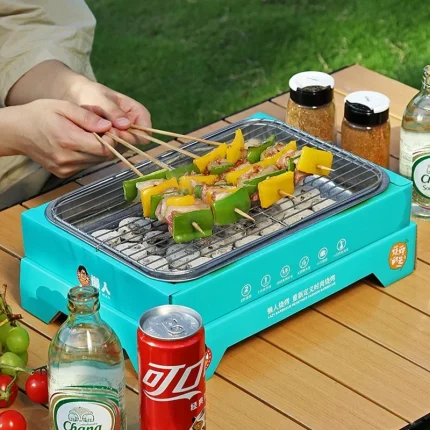 Smokeless BBQ Grill Multi-Function Indoor Barbecue Machine