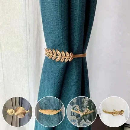 Elastic Curtain Tieback Hook for Stylish Home Decor