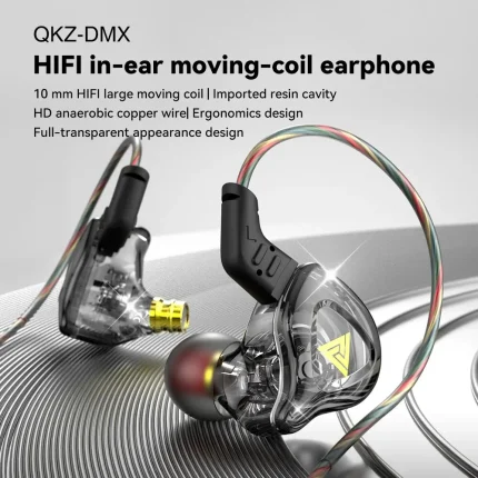 HiFi Wired Earphones with Mic for Music and Sports