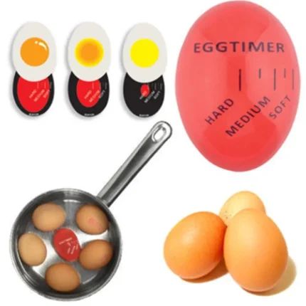 Color Changing Egg Timer for Perfectly Boiled Eggs