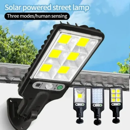 Outdoor Solar Lights with Motion Sensor and Waterproof Design