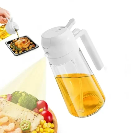 2-in-1 Oil Spray Bottle for Cooking and Baking