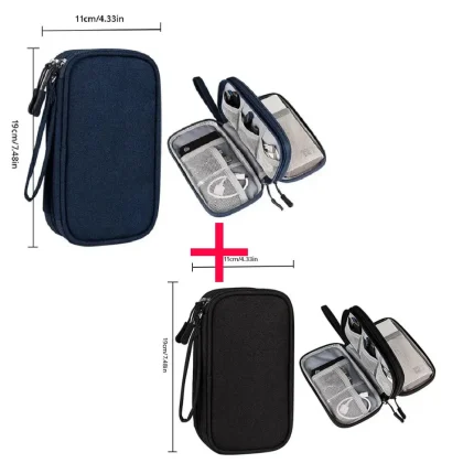 Portable Travel Organizer Bag for Digital Accessories