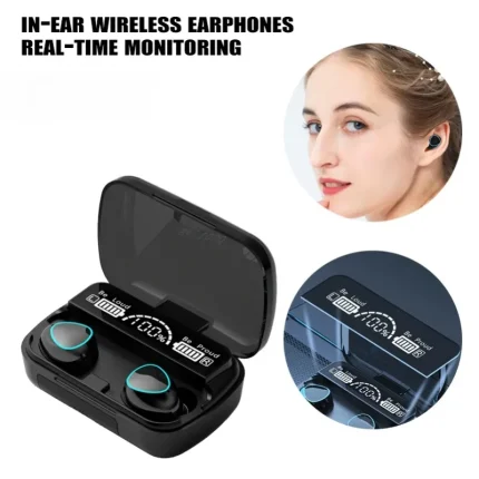 Wireless Bluetooth Headphones with Stereo Sound and Microphone