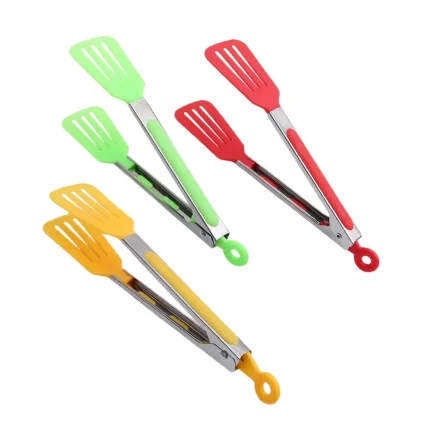 Stainless Steel Food Tongs for BBQ and Serving