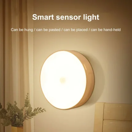Smart LED Night Lamp with Body Sensor and Magnetic Mount