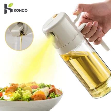 Glass Oil Spray Bottle for Kitchen Cooking and BBQ