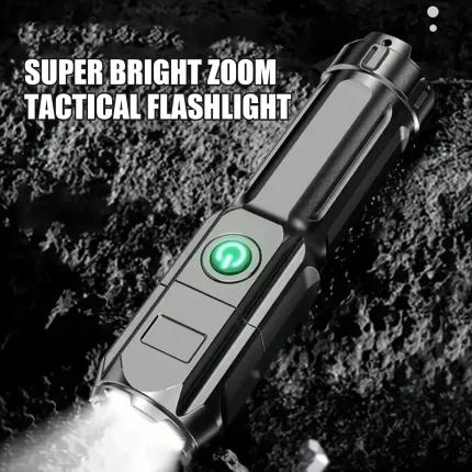 Portable Rechargeable High Power LED Flashlight for Camping