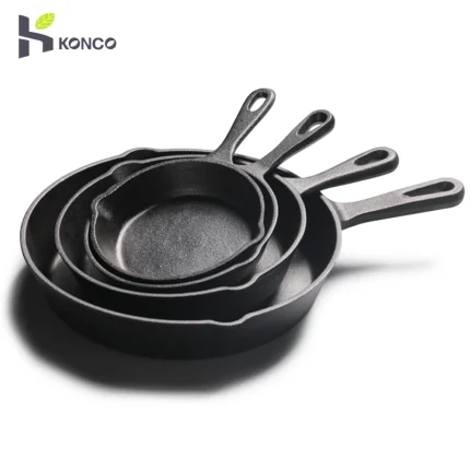 Cast Iron Non-Stick Frying Pan for Gas and Induction