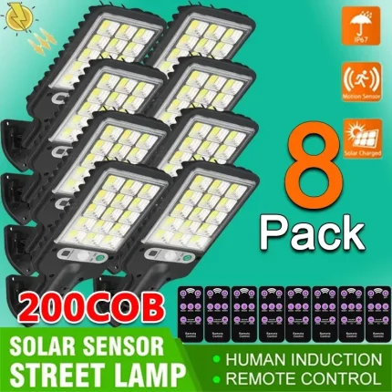 Solar Outdoor Lights Motion Sensor Waterproof Garden Path