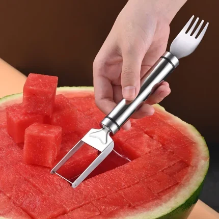 Stainless Steel Watermelon Cutter for Salad and Fruit