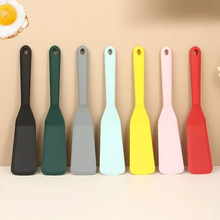 Multicolor Silicone Non-Stick Frying Shovel for Kitchen