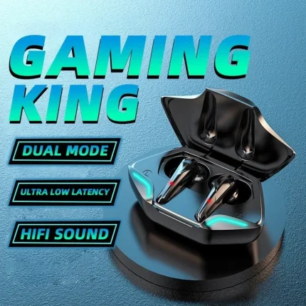 Wireless Bluetooth Gaming Earbuds with Mic and HiFi Sound