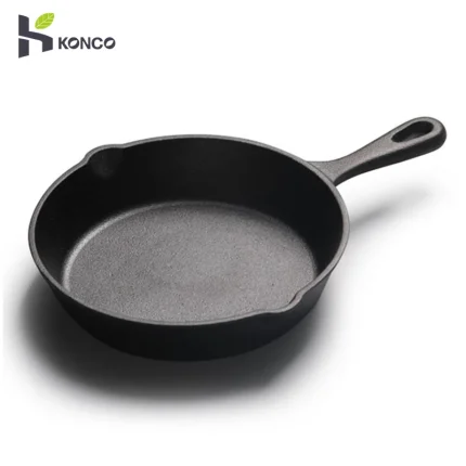 Cast Iron Frying Pan for Egg, Steak, and Baking