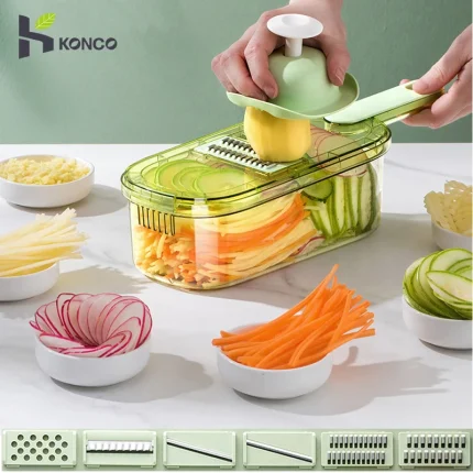 Multifunctional Vegetable Slicer and Chopper Kitchen Tool