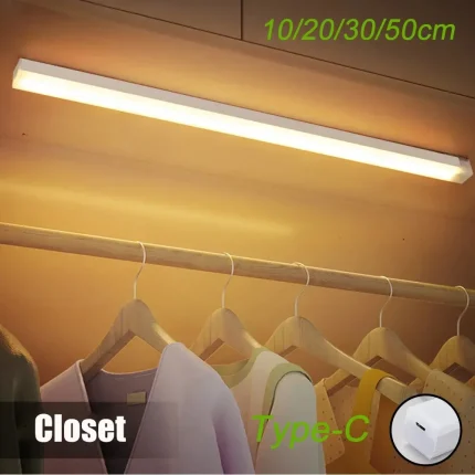 Rechargeable Motion Sensor LED Cabinet Light for Home