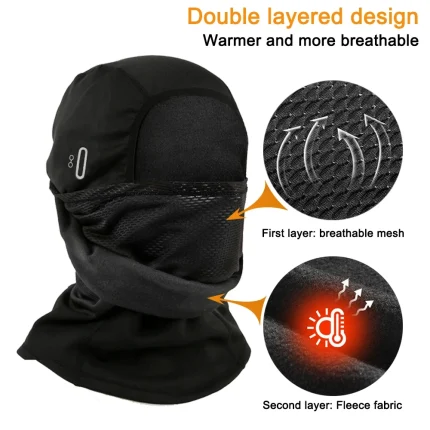 Winter Balaclava Hat for Cycling and Outdoor Sports Comfort