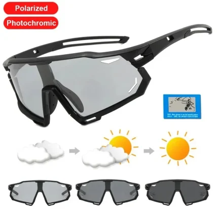 Photochromic Cycling Glasses Outdoor Sports Sunglasses for Riding