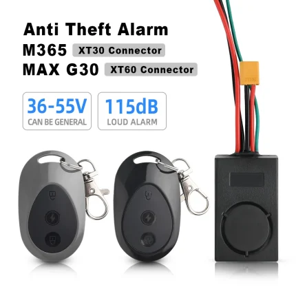 Anti-Theft Remote Control Alarm for Electric Scooter Protection