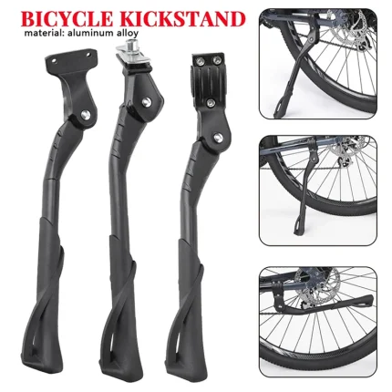 Adjustable Bicycle Kickstand for Stable Parking and Support