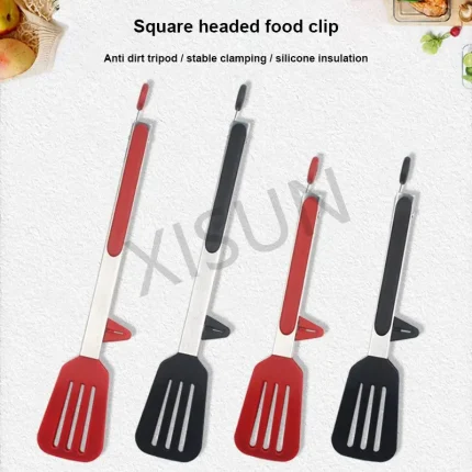 Stainless Steel Heat Resistant Kitchen Tongs for Cooking and BBQ