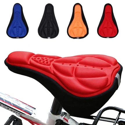 Soft Bicycle Saddle Seat Cover Breathable Cushion for Cycling