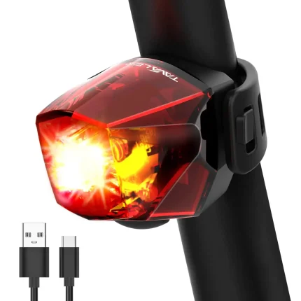 USB-C Rechargeable Bicycle Rear Light Waterproof LED for Bikes