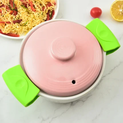 Heat Resistant Silicone Mini Oven Gloves for Kitchen Cooking