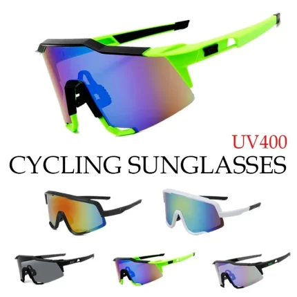UV400 Sport Sunglasses for Cycling, Running, and Outdoor Activities