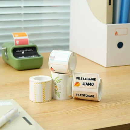 Self-Adhesive Thermal Label Rolls for Clothing and Food