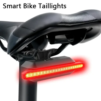 Smart Brake Sensing Bicycle Rear Light Waterproof LED Taillight