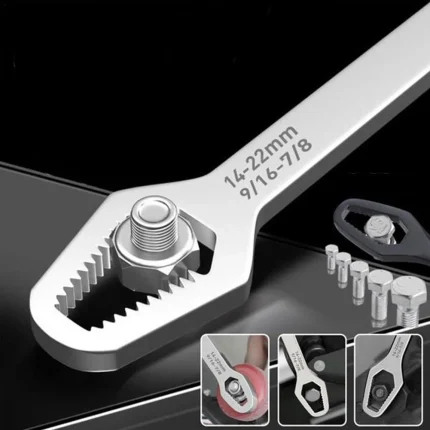Universal Torx Wrench Self-tightening Adjustable Double-head Spanner