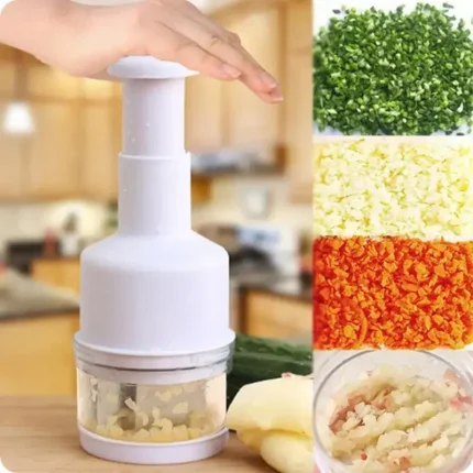 Durable Manual Vegetable Chopper and Garlic Crusher Tool