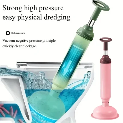 Multifunctional Toilet Pipe Plunger for Bathroom and Kitchen