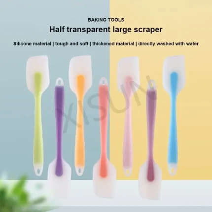 Non-Stick Silicone Spatula for Baking and Pastry Scraping