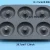 Donut mold 1pcs