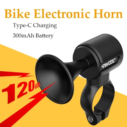 120db Loud Electric Bicycle Horn Bike Bell Scooter
