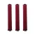 Wine red-3pcs