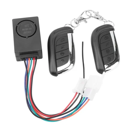 E-bike Alarm System 48V 60V 72V with Two Switches