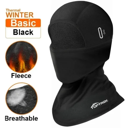 Windproof Fleece Balaclava Cycling Cap for Winter Sports